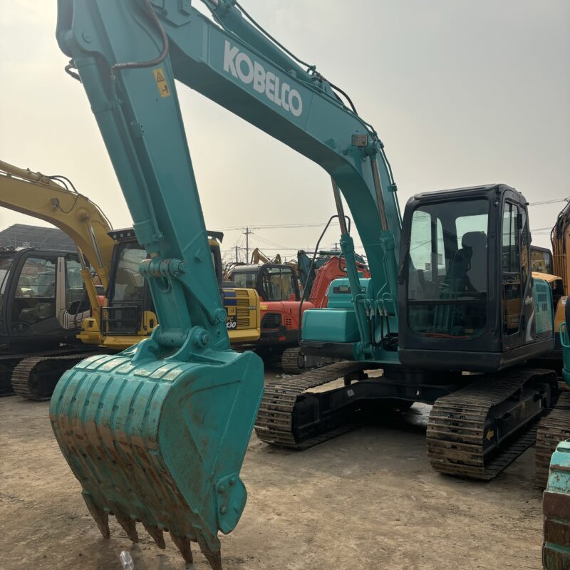 Original Used Kobelco SK130 Hydraulic Digger for Roadworks and Construction</t...