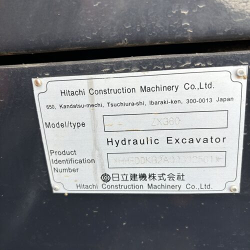 Original Used Hitachi ZX360-3 Heavy Crawler Digger for Large Earthworks - Excavator - yixinexcavator.com
