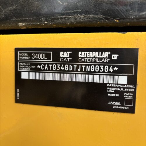 Original Used Caterpillar 340D2L Heavy Excavator for Mining and Construction</...