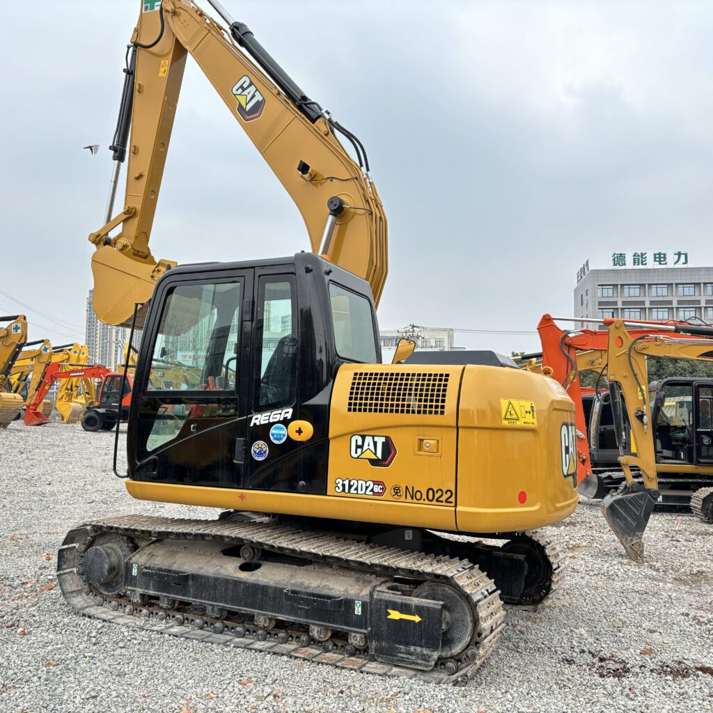 Original Used Caterpillar 312D2 GC Crawler Excavator for Urban Construction and Trenching - Excavator - yixinexcavator.com