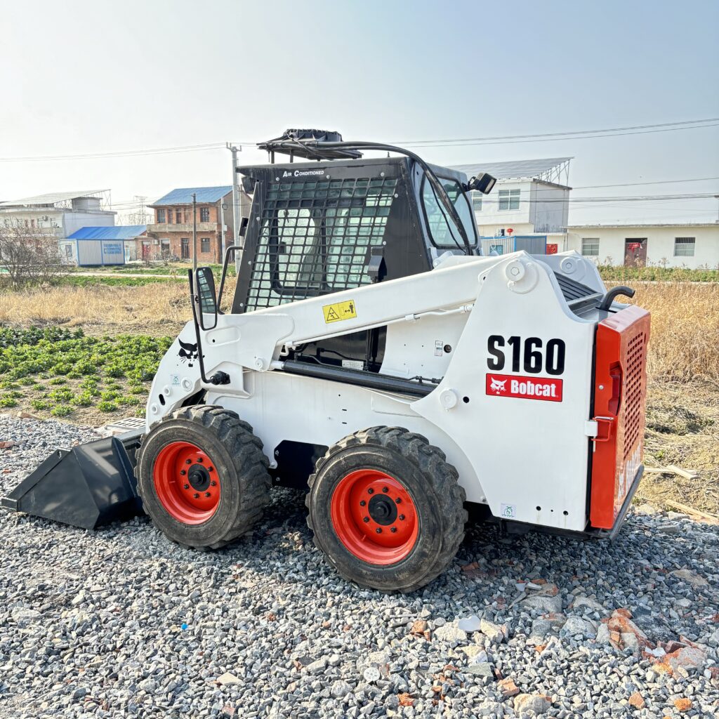 Original Used Bobcat S160 Skid Steer Loader for Compact Construction Operations - Loader - yixinexcavator.com
