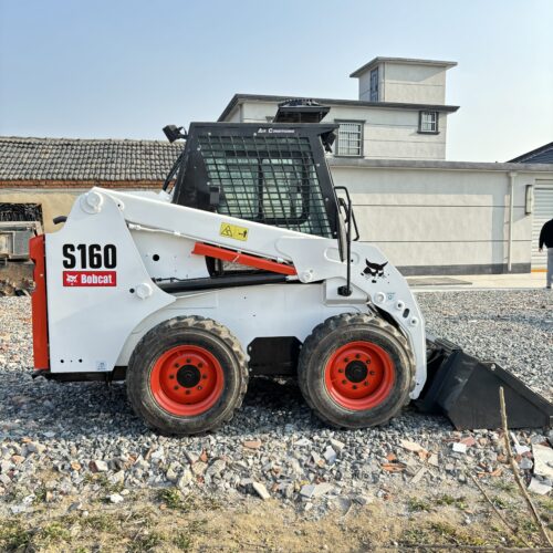 Original Used Bobcat S160 Skid Steer Loader for Compact Construction Operations - Loader - yixinexcavator.com