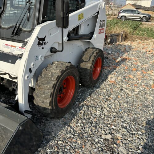 Original Used Bobcat S160 Skid Steer Loader for Compact Construction Operations - Loader - yixinexcavator.com