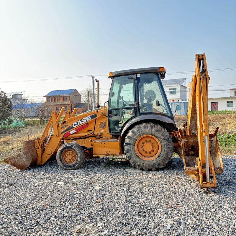 Original Used CASE 580 Backhoe Loader for Road Repair and Utility Excavation - Loader - yixinexcavator.com
