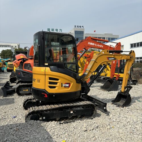 Original Used SANY SY26U Compact Mini Excavator for Garden and Utility Work</t...