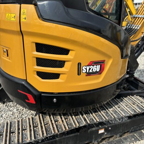 Original Used SANY SY26U Compact Mini Excavator for Garden and Utility Work</t...