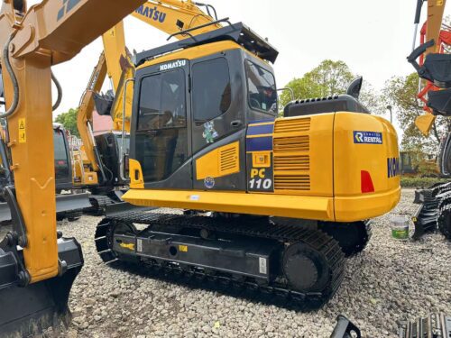 Original Used Komatsu PC110 Excavator for Foundation Work and General Earthmov...