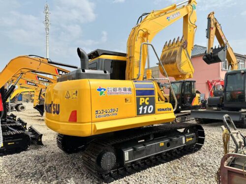 Original Used Komatsu PC110 Excavator for Foundation Work and General Earthmov...
