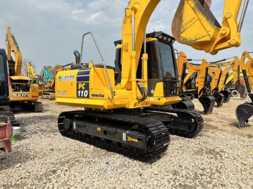 Original Used Komatsu PC110 Excavator for Foundation Work and General Earthmov...