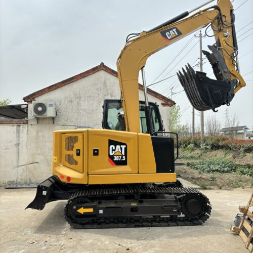 Original Used Caterpillar 307.5 Compact Excavator for Trenching and Landscaping - Excavator - yixinexcavator.com