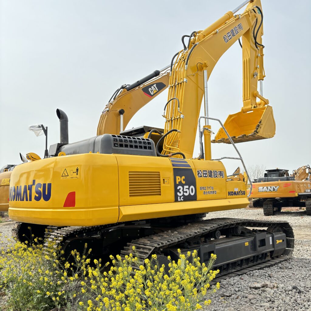 Original Used Komatsu PC350LC Hydraulic Excavator for Civil Engineering and Ea...