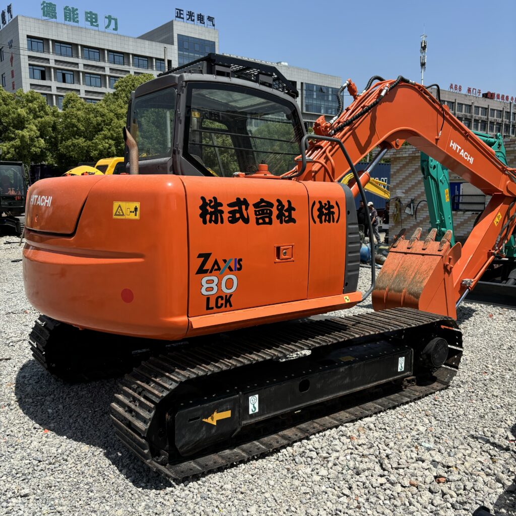 Original Used Hitachi ZX80 Compact Excavator for Utility Installation and Land...