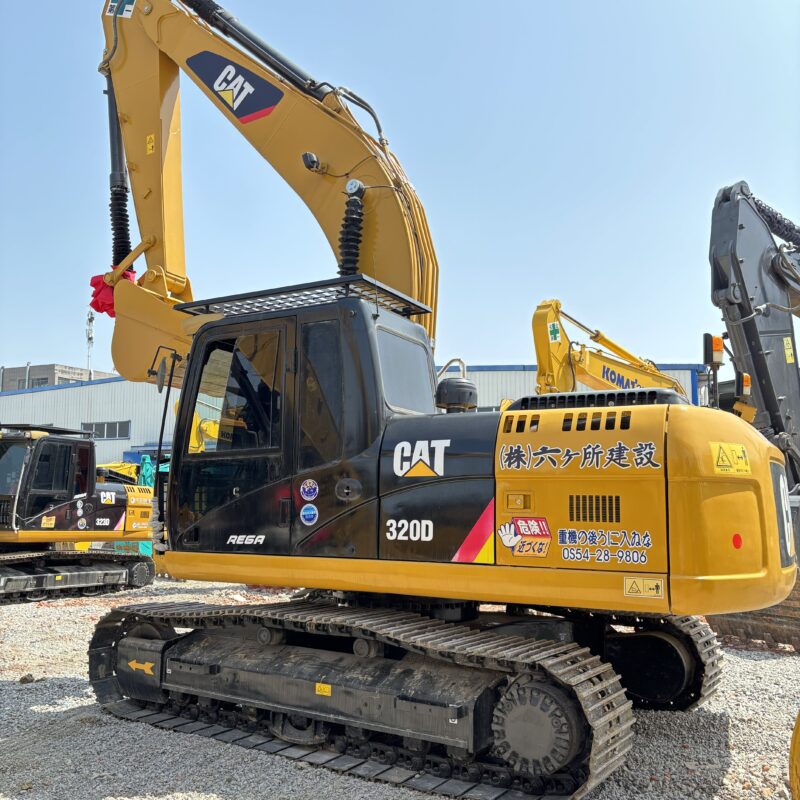 Original Used Caterpillar 320D Hydraulic Digger for General Construction Work - Excavator - yixinexcavator.com