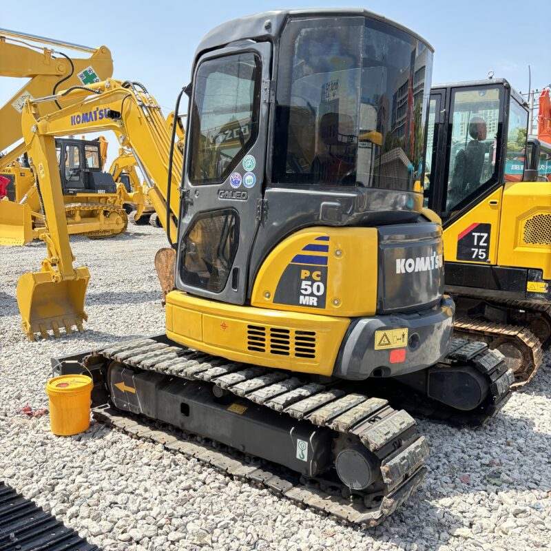 Original Used Komatsu PC50MR Mini Crawler Excavator for Small Construction Sit...