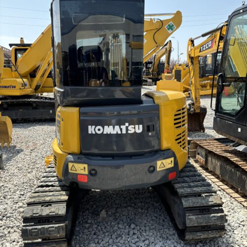Original Used Komatsu PC50MR Mini Crawler Excavator for Small Construction Sit...