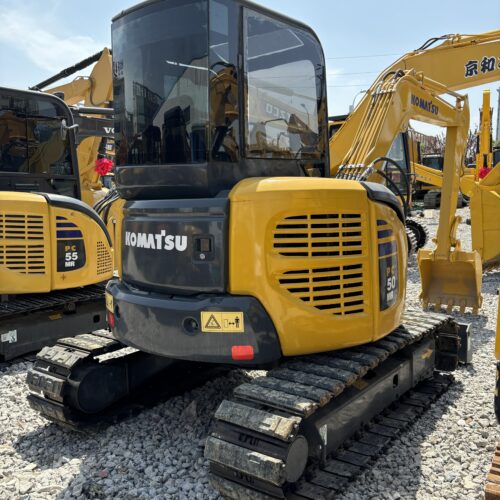 Original Used Komatsu PC50MR Mini Crawler Excavator for Small Construction Sit...