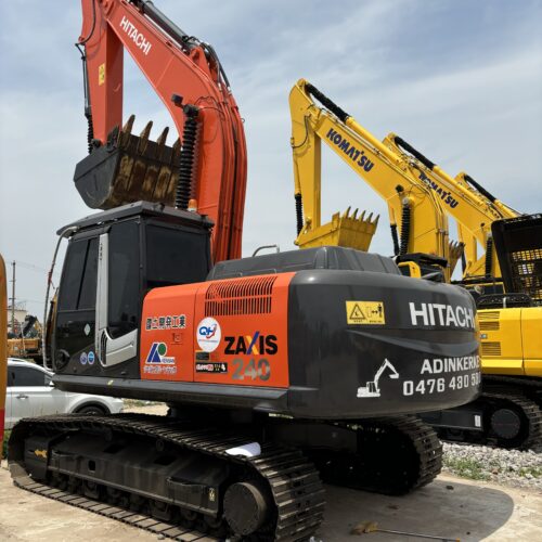 Original Used Hitachi ZX240 Tracked Excavator for Building and Earthmoving</tr...