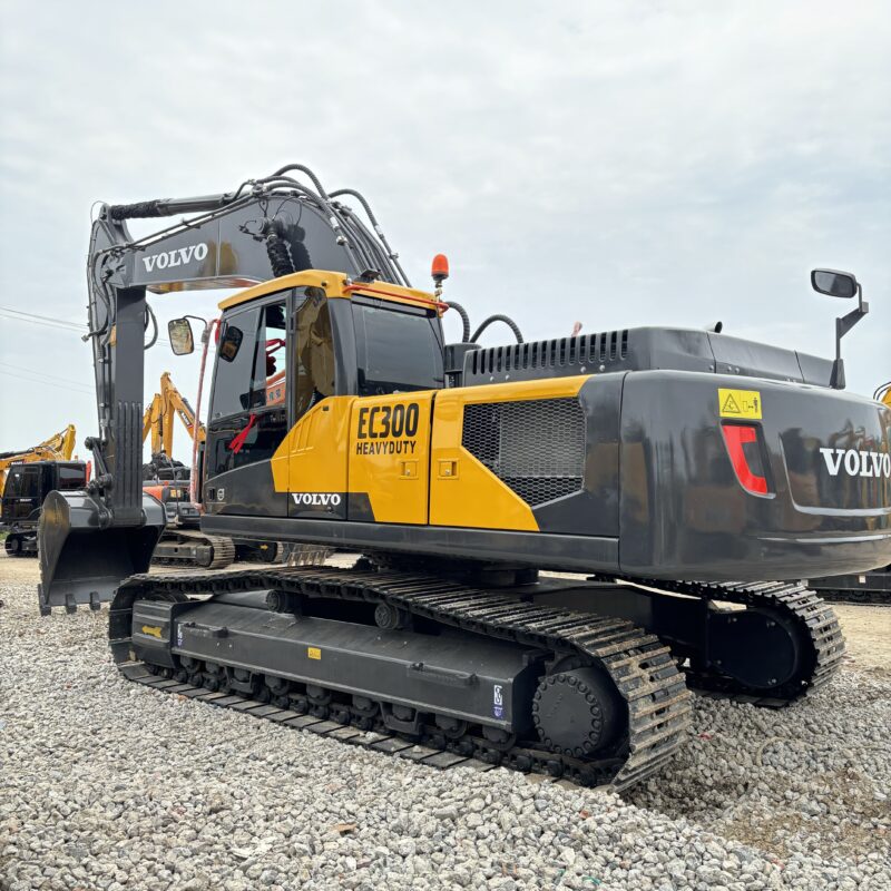Original Used Volvo EC300 Crawler Digger for Heavy Construction and Excavation - Excavator - yixinexcavator.com