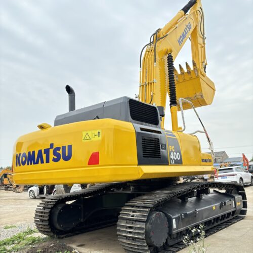 Original Used Komatsu PC400LC Large Crawler Excavator for Heavy Earthmoving</t...