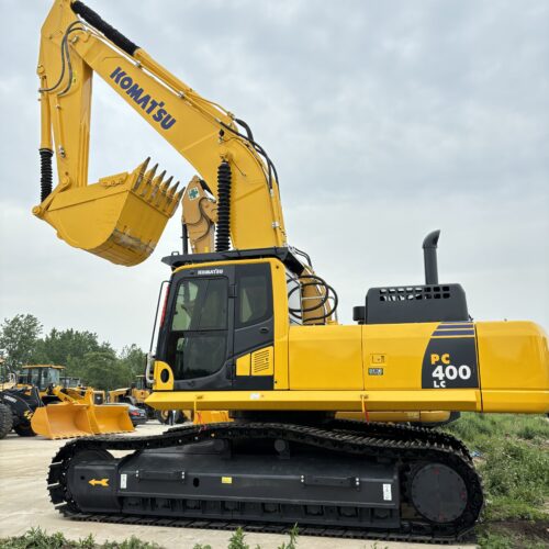 Original Used Komatsu PC400LC Large Crawler Excavator for Heavy Earthmoving</t...