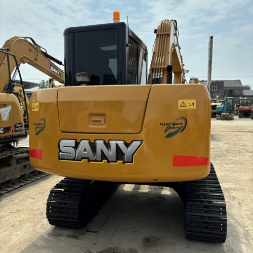 Original Used SANY SY65C Compact Excavator for Landscaping and Utility Work</t...