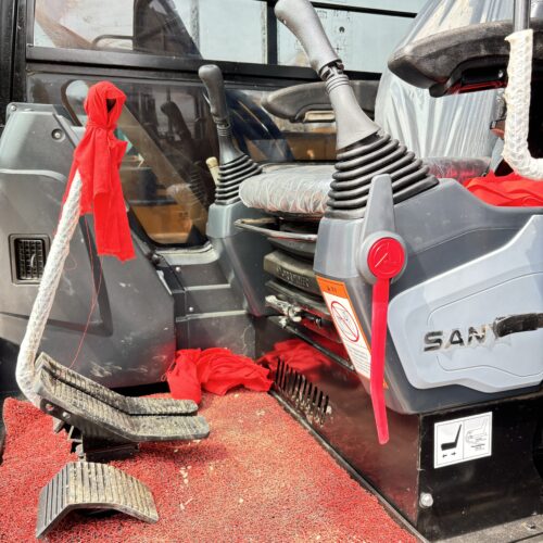 Original Used SANY SY65C Compact Excavator for Landscaping and Utility Work</t...