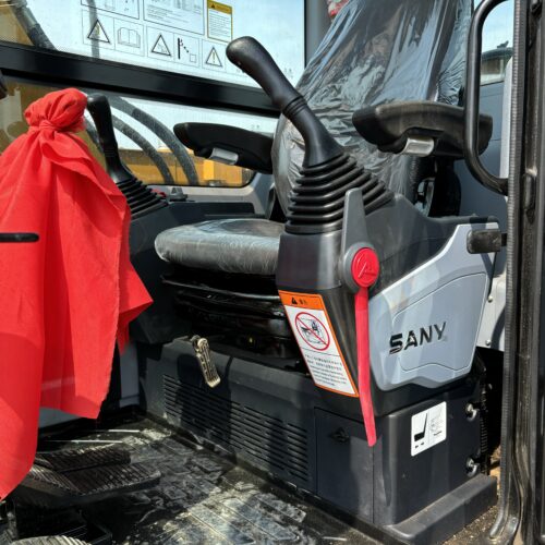 Original Used SANY SY75C Compact Crawler Digger for Trenching and Ground Prepa...