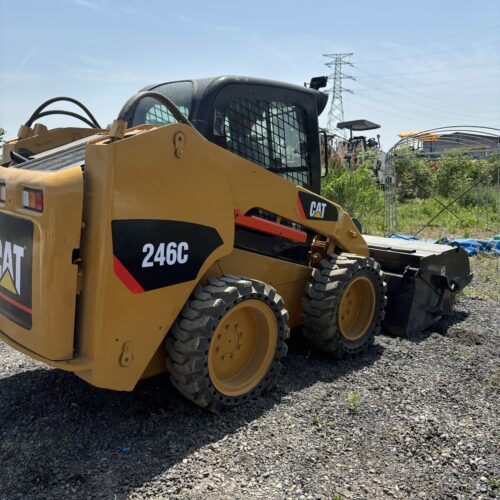 Original Used Caterpillar 246C Skid Steer Loader for Compact Jobsite Handling - Loader - yixinexcavator.com