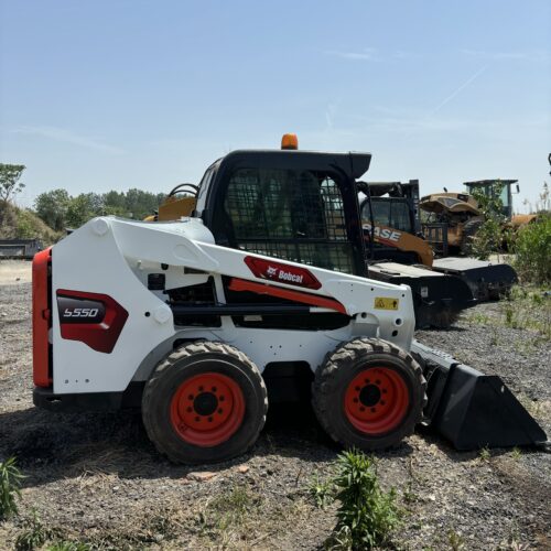 Original Used Bobcat S550 Compact Skid Steer Loader for Jobsite Material Handling - Loader - yixinexcavator.com