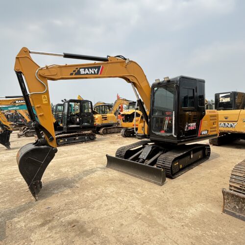 Original Used SANY SY65C Compact Excavator for Landscaping and Utility Work</t...