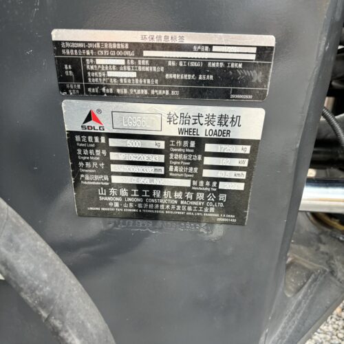 Original Used SDLG LG956L Wheel Loader for Aggregate Handling and Loading Oper...