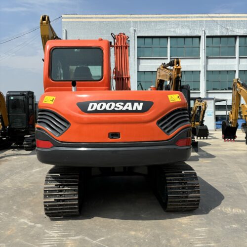 Original Used Doosan DX75-9C Compact Crawler Excavator for Groundworks</trp-po...