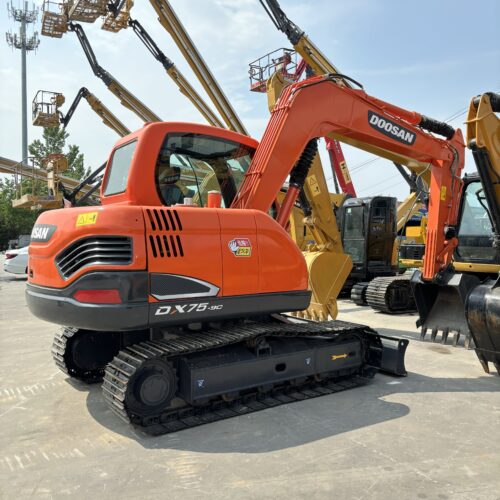 Original Used Doosan DX75-9C Compact Crawler Excavator for Groundworks</trp-po...