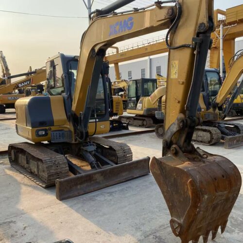 Original Used XCMG XE60D Small Crawler Excavator for Trenching and Site Develo...