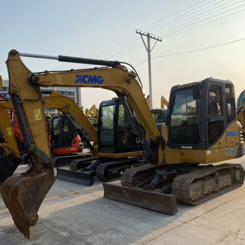 Original Used XCMG XE60D Small Crawler Excavator for Trenching and Site Develo...