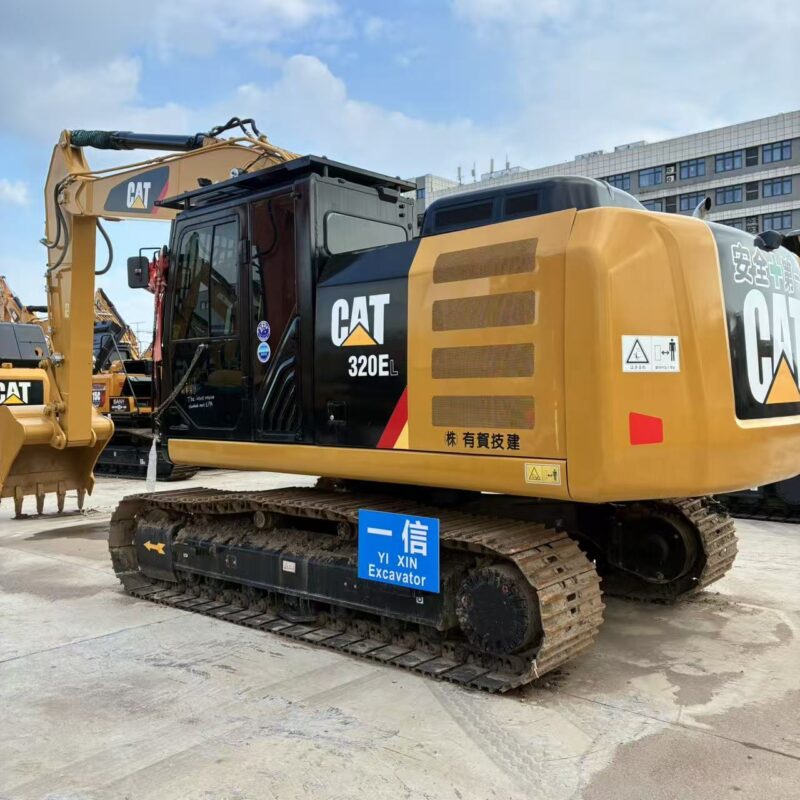 Original Used Caterpillar 320EL Crawler Digger for Earthworks and Commercial C...
