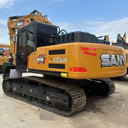 Original Used SANY SY215C Hydraulic Digger for Site Preparation and Foundation...