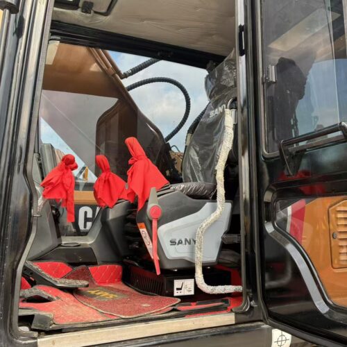 Original Used SANY SY215C Hydraulic Digger for Site Preparation and Foundation...
