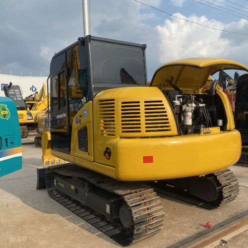 Original Used Komatsu PC70 Crawler Excavator for Small to Medium Construction ...
