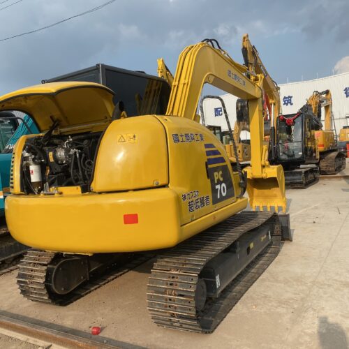 Original Used Komatsu PC70 Crawler Excavator for Small to Medium Construction ...