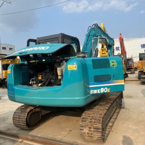 Original Used Sunward SWE90E Compact Hydraulic Excavator for Building and Site...