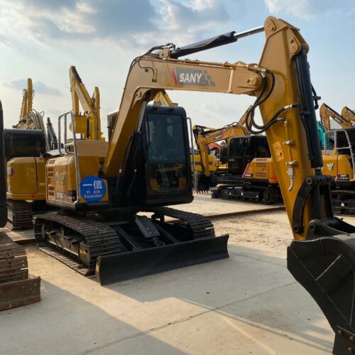 Original Used SANY SY75CPro Compact Crawler Digger for Site Preparation and Landscaping - Excavator - yixinexcavator.com