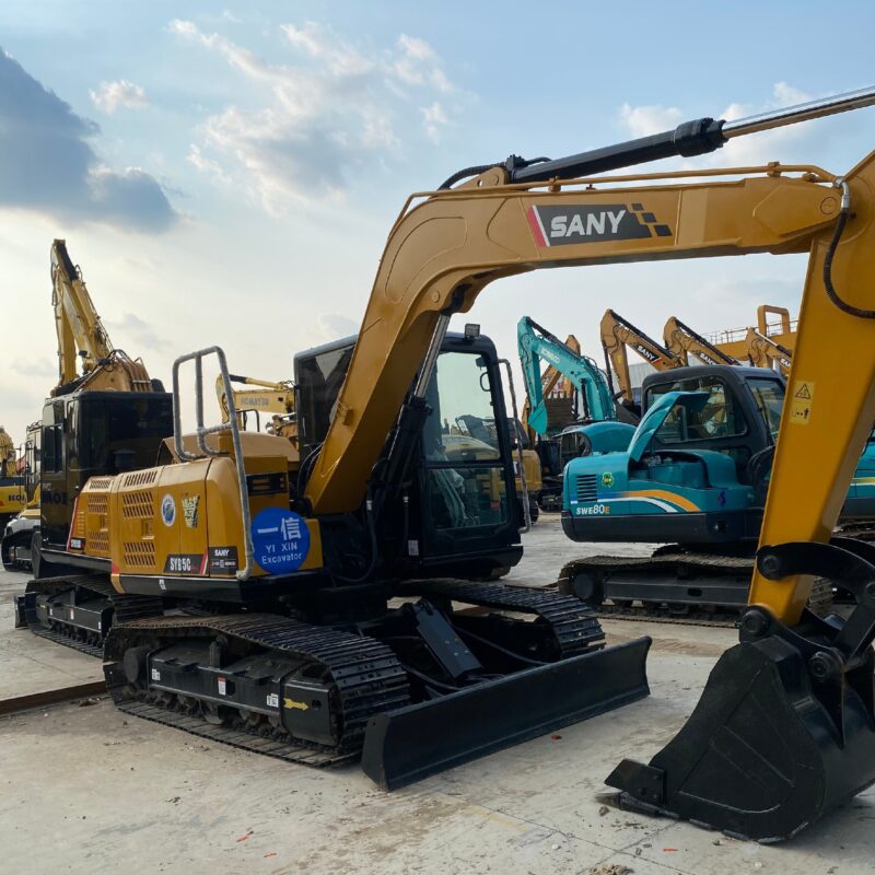 Original Used SANY SY95CPro Hydraulic Excavator for Utility Construction and Earthmoving - Excavator - yixinexcavator.com