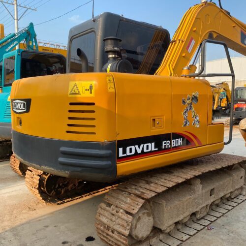 Original Used Volvo EC80H Compact Excavator for Trenching and Utility Projects...