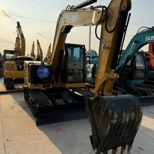 Original Used Caterpillar 307.5GC Mini Crawler Excavator for Compact Jobsite O...
