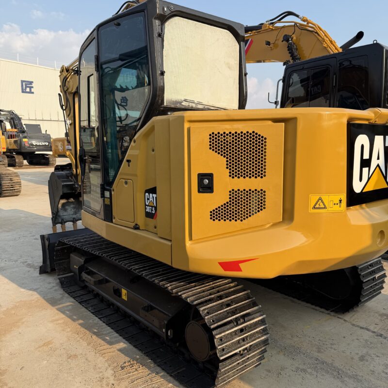 Original Used Caterpillar 307.5GC Mini Crawler Excavator for Compact Jobsite O...