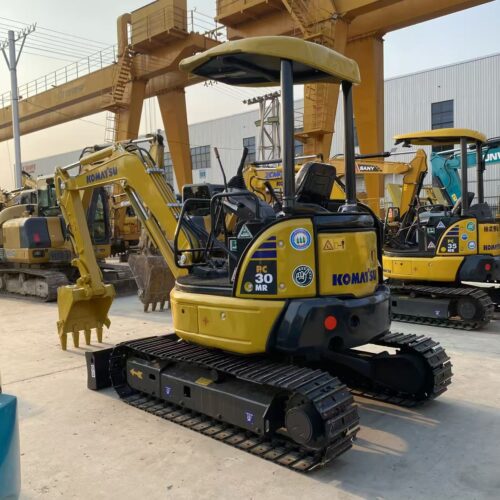 Original Used Komatsu PC30MR Mini Excavator for Landscaping and Confined Sites...