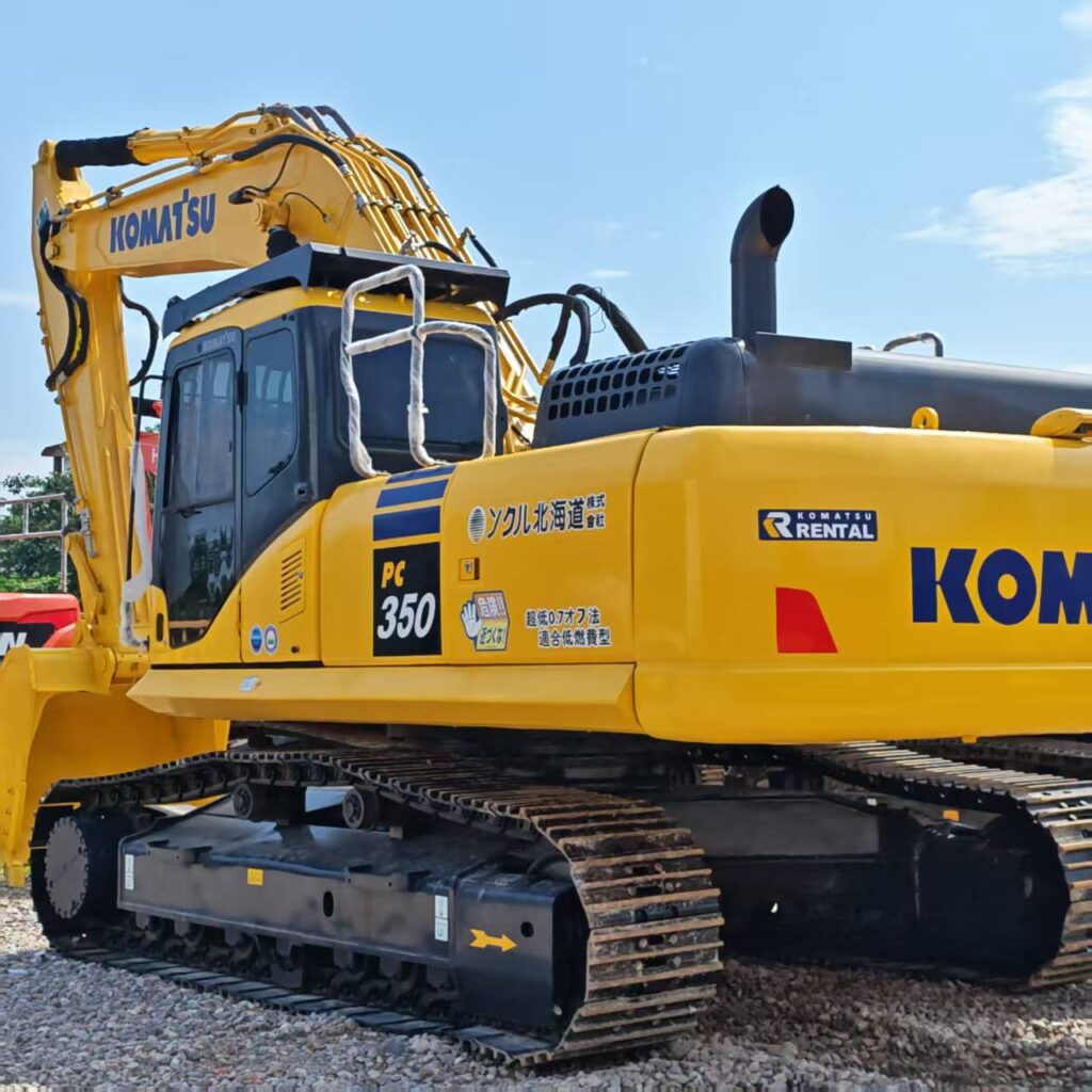 Original Used Komatsu PC350 Heavy Excavator for Quarrying and Civil Engineering - Excavator - yixinexcavator.com
