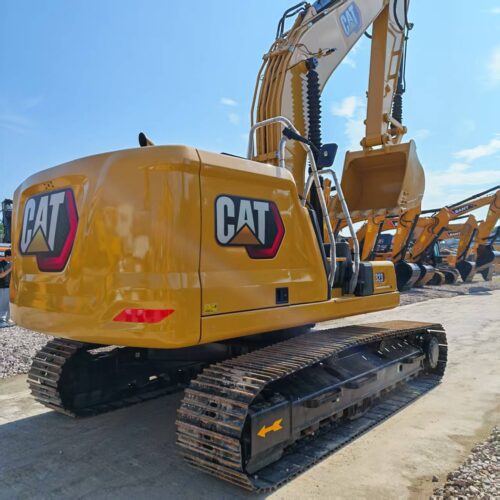 Original Used Caterpillar 323 Tracked Excavator for Trenching and Construction...