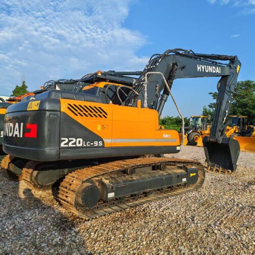 Original Used Hyundai 220LC-9S Crawler Excavator for Earthworks and Site Devel...